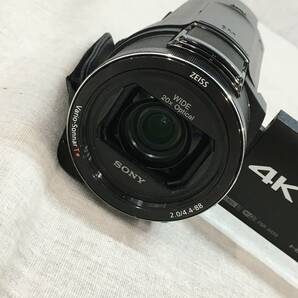 現状品 ソニー / 4K / ビデオカメラ / Handycam / ブラック / 内蔵メモリー64GB / 光学ズーム20倍 / 空間光学手ブレ補正 / FDR-AX60の画像5