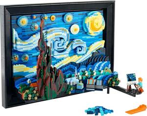 未使用品　レゴ(LEGO) アイデア ゴッホ 「星月夜」 21333 おもちゃ ブロック プレゼント アート 絵画 インテリア 男の子 女の子 大人