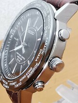 【美品/稼働】SEIKO　セイコー　腕時計　電波ソーラー　7B25-0AE0　ブラック文字盤　_画像2