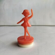 ■約40年前　グリコ　踊り子　バレエダンサー　フィギュア人形女の子　当時物5■おまけ食玩昔昭和レトログリコ古い当時森永_画像2