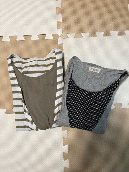 授乳服 七分袖 2枚