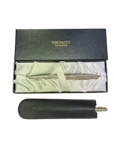 【中古品】MIKIMOTO ミキモト ボールペン 2本セット 1本ネーム入り L43088RK