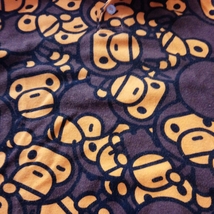 BAPE キッズ　マイロポロシャツ　120サイズ　古着　シャーク　ベイプ　A BATHING APE エイプ　_画像2