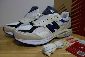 定価3.8万円 未使用 New Balance M990 WB3 26.5cm USA 白 576 990 991 992 993 996 997 998 1300 1400 1500 UK NV GY v1 v2 v3 v4 v5 限定