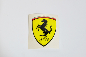 95992897 スクーデリア フェラーリ ステッカー シール レジン 純正品 Scuderia ferrari sticker resin