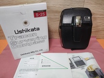 新品 Ushikata 牛方商会 S-25 ポケットコンパス 水平器 測量機器 USHIKATA_画像3