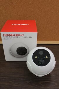 ○SwitchBot（スイッチボット） 屋外カメラ W2802000 【動作保証出品】 防犯カメラ　ペットカメラ　見守りカメラ