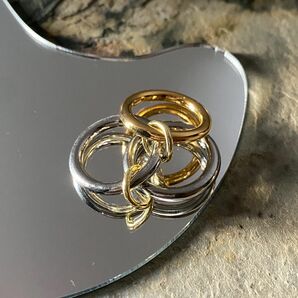 Contrast infinity ring No.1049