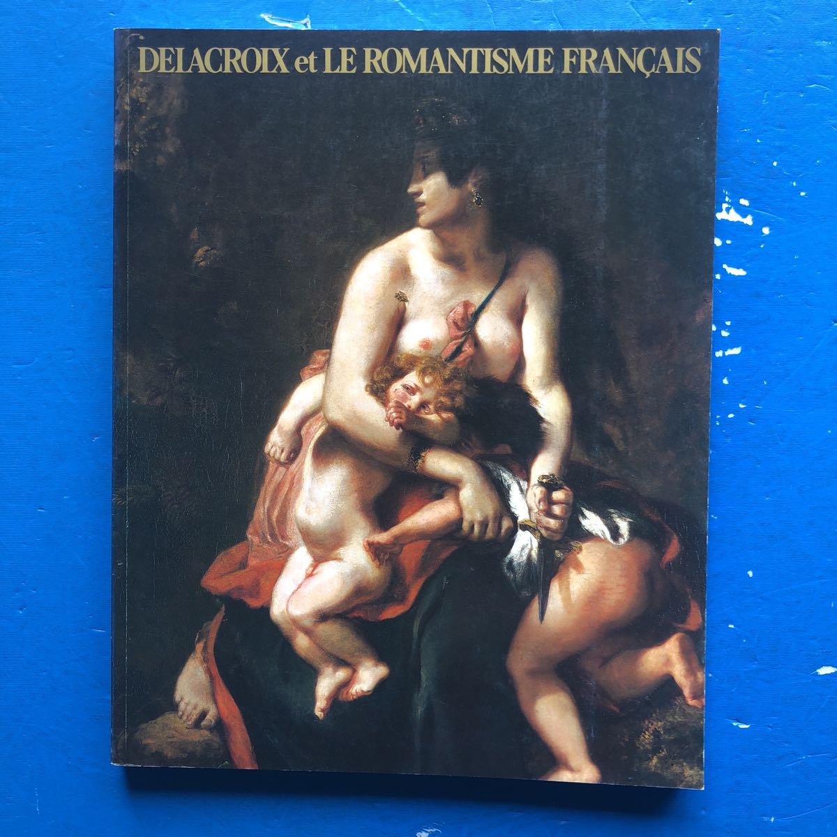 Catálogo de la exposición Delacroix y el romanticismo francés 1989, cuadro, Libro de arte, colección de obras, Catálogo ilustrado