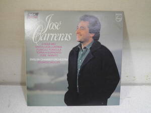 【中古品】ホセ・カレーラスJOSE CARRERAS/エドアルド・ミュラー指揮・イギリス室内管弦楽団　LP盤