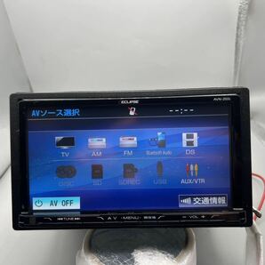 即決■ECLIPSE イクリプス AVN-Z03i メモリーナビ  TV CD/DVD/Bluetooth フジツ USB AUX VTRの画像2