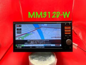 即決★BLUETOOTH 日産 純正 メモリーナビ MM312D-W オーディオ FM/AM CD TV 格安 地図2015年 NISSAN NAVI