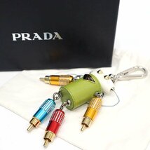 質屋 プラダ PRADA キーホルダー 1TR030 ロボット キーチャーム グリーン H8418 みいち質店_画像8