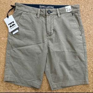 【未使用】ビラボン　BILLABONG ボードショーツ サイ28 ハーフパンツ ショートパンツ　水着 サーフパンツ　メンズ　茶