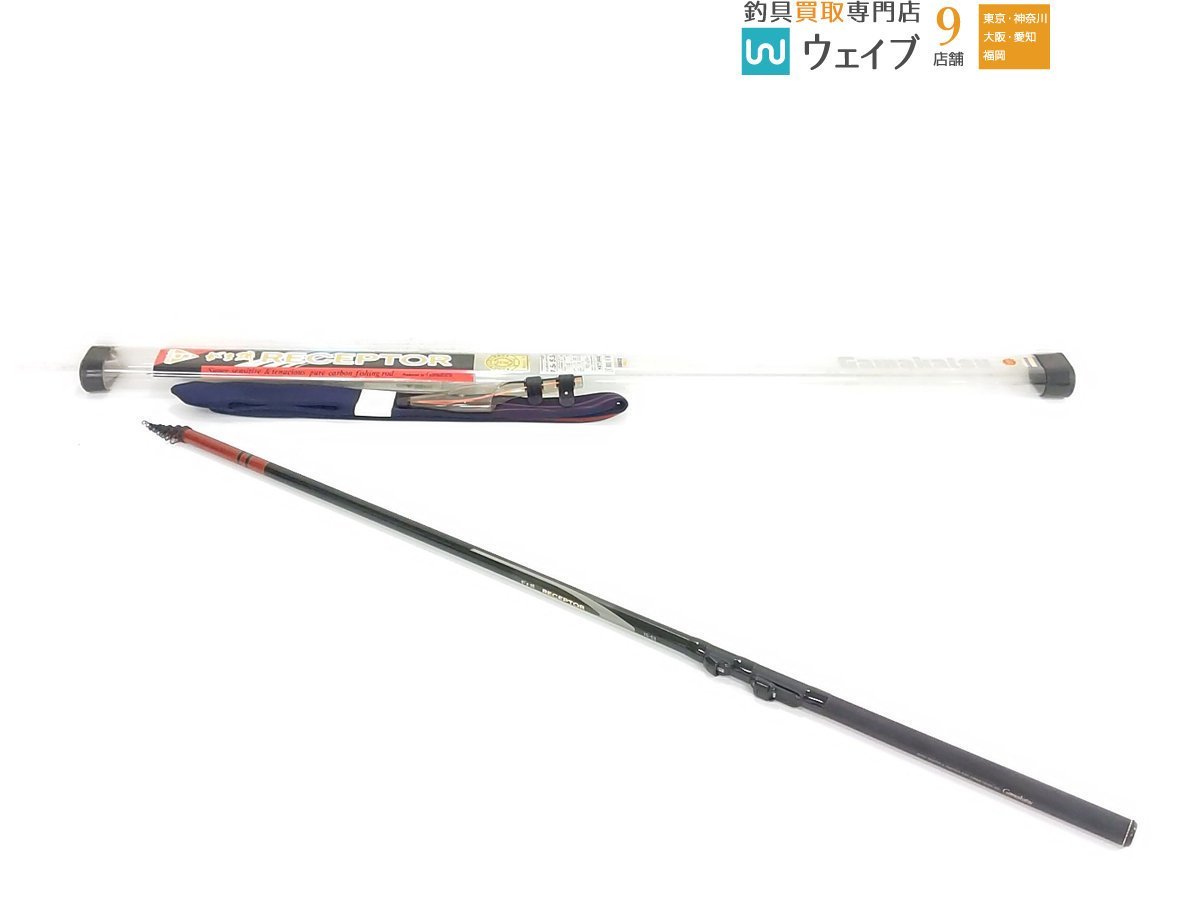 品質一番の 【現状品】がまかつ がま磯RECEPTOR−R 1-53 ロッド - www