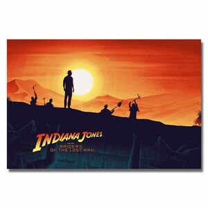  abroad limited goods postage included Indy * Jones poster 