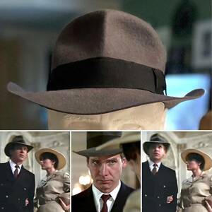  abroad limited goods postage included Indy * Jones hat hat properties high quality replica 2