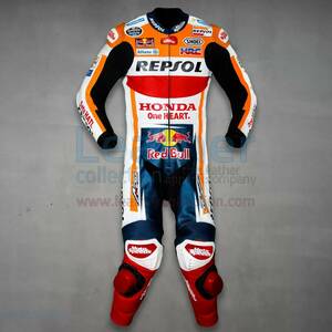 海外 高品質　送料込み　マルク・マルケス MOTOGP 2020 レザーレーシングスーツ　サイズ各種　パンチング　レプリカ カスタム