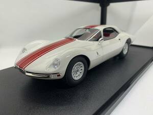 MAXIMA 1/18 アルファ・ロメオ ALFA ROMEO GIULIA TZ2 COUPE PININFARINA 1965 WH/RE J03-01-021