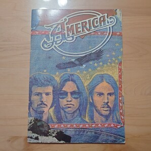 ★America アメリカ★日本公演パンフレット★Japan Tour★concert brochure★1976年★当時物