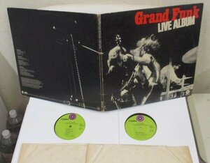 ^^ HARD ROCK 名盤 GRAND FUNK LIVE ALBUM [US ORIG GREEN LBL 2LPS CAPITOL SWBB-033]