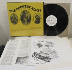 ☆彡 Various The Country Blues [ US '66 RBF Records RF1 ] シュリンク W/INSERT MINT-