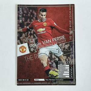 ♪♪WCCF 14-15 SOC ロビン・ファン・ペルシー Robin Van Persie Manchester United ♪三点落札で普通郵便送料無料♪