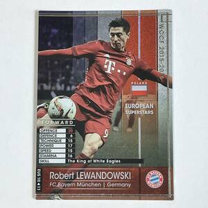 ♪♪WCCF 15-16 EUS ロベルト・レバンドフスキ Robert Lewandowski Bayern Munchen ♪三点落札で普通郵便送料無料♪