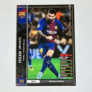 ♪♪WCCF 17-18 黒 リオネル・メッシ Lionel Messi FC Barcelona ♪三点落札で普通郵便送料無料♪