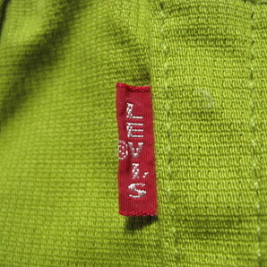 即決★W31 LEVI'S VINTAGE CLOTHING リーバイス 519 ピケパンツ LVC スリムテーパード グリーン ビンテージ復刻 ビッグE ピケ生地チノパンの画像8