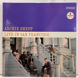 ■即決 FREE/SPIRITUAL Archie Shepp / Live in San Francisco As9118 sj19678 米オリジナル、「LW vangelder」刻印 アーチー・シェップ