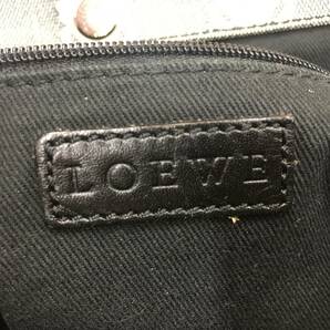 【2000円スタート】LOEWE ロエベ ハンドバッグ アナグラム 総柄 レザー レディース 150310 保存袋有の画像6