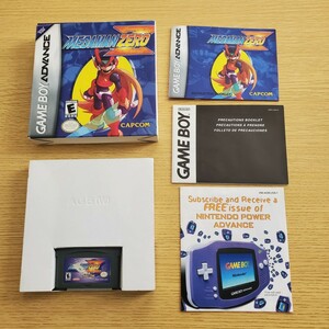 GBA メガマン ゼロ MEGAMAN ZERO 箱説 海外版 ゲームボーイアドバンス 送料230円～ 激レア ロックマン