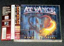 ■即決/中古CD■AT VANCE / アット・ヴァンス：「 HEART OF STEEL 」国内盤、帯付き_画像1