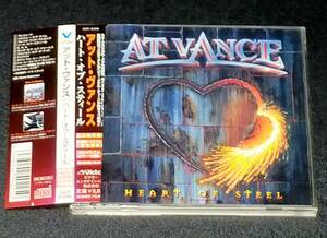 ■即決/中古CD■AT VANCE / アット・ヴァンス：「 HEART OF STEEL 」国内盤、帯付き