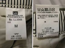 Lee TROUSER SIZE M リー レディース タック入り トラウザー チノパンツ ワークパンツ カラーチノ チノパン トラウザーパンツ _画像8