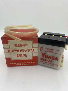 ユアサバッテリー 6N4-2A　YUASA　Battery　オートバイ　HONDA　完全即用式　【AC078】