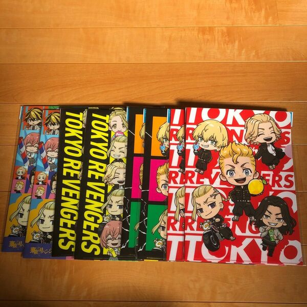 東京リベンジャーズ　クリアファイル全4種　2セット 