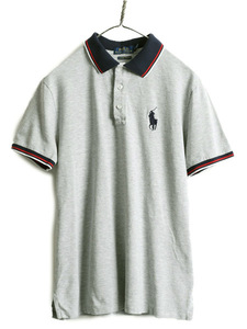  средний po колено # Polo Ralph Lauren олень. . рубашка-поло с коротким рукавом мужской M / POLO рубашка с коротким рукавом custom тонкий Fit po колено вышивка box 