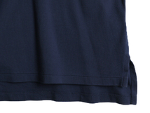 高級 100% ピマコットン ■ ポロ ラルフローレン 半袖 ポロシャツ メンズ XL / POLO 半袖シャツ スムース 素材 大きいサイズ ポニー刺繍 紺_画像3