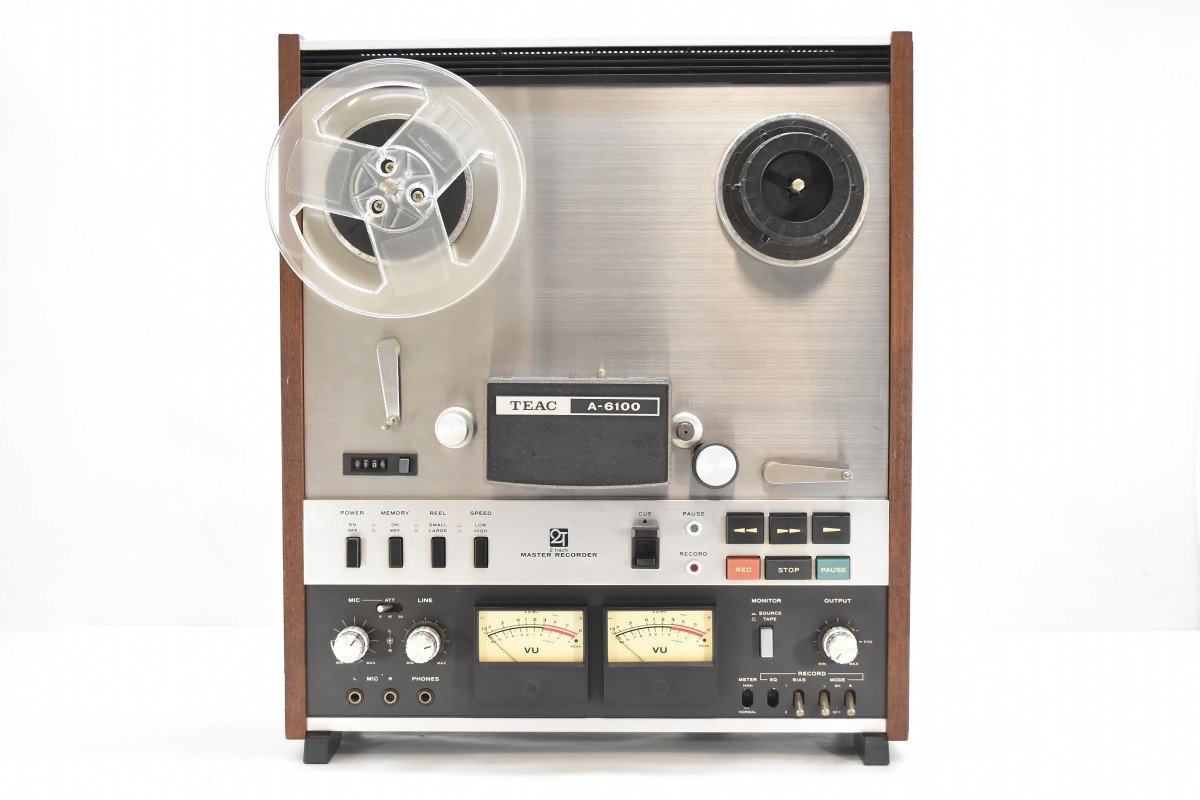 TEAC ティアック オープンリールデッキ A-6100 動作品 4トラ ステレオ