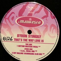 Byron Stingily / That's The Way Love Is_画像2