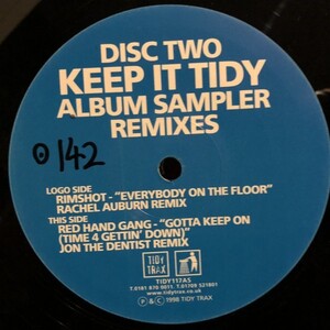 Rim Shot , The Red Hand Gang / Keep It Tidy Album Sampler Remixes