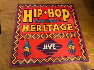 LP★Hip Hop Heritage Volume 1 / Afrika Bambaataa & The Jazzy 5 / Jazzy Jeff / The Mean Machine / Sugarhill Gang