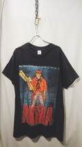 Vintage Fruit of the loom AKIRA KANEDA t-shirt 80s 当時物 フルーツ オブ ザ ルーム アキラ 金田 Tシャツ 炭黒 USA ビンテージ_画像5