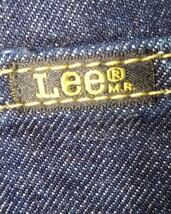 Lee 0582 cut-off denim shorts 濃紺 リー カットオフ デニム ショート パンツ ショーツ リメイク 日本製 MADE IN JAPAN ビンテージ_画像6