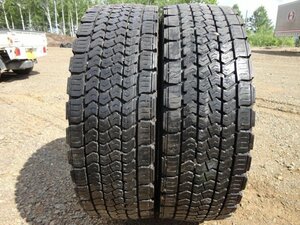 □180 冬 DUNLOP SP050 265/60R22.5 143/140J 2本 2017年製