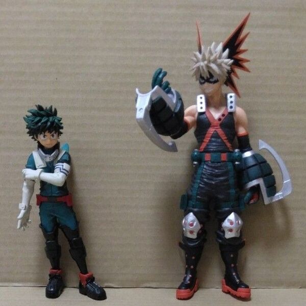 フィギュア 僕のヒーローアカデミア 緑谷出久 & 爆豪勝己 計2体