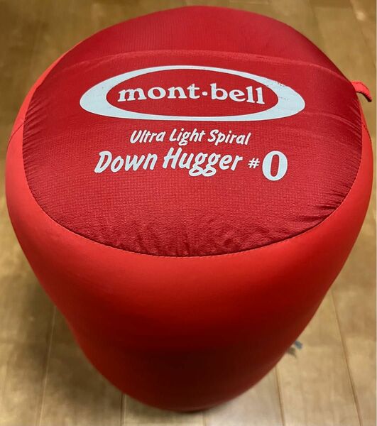 【美品】モンベル(mont-bell) U.L.スパイラルダウンハガー 800 #0 寝袋 シュラフ