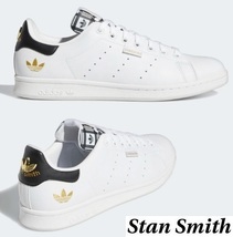 ☆海外限定☆adidas Originals Stan Smith 3Dロゴ White/Black (約23cm)_画像1